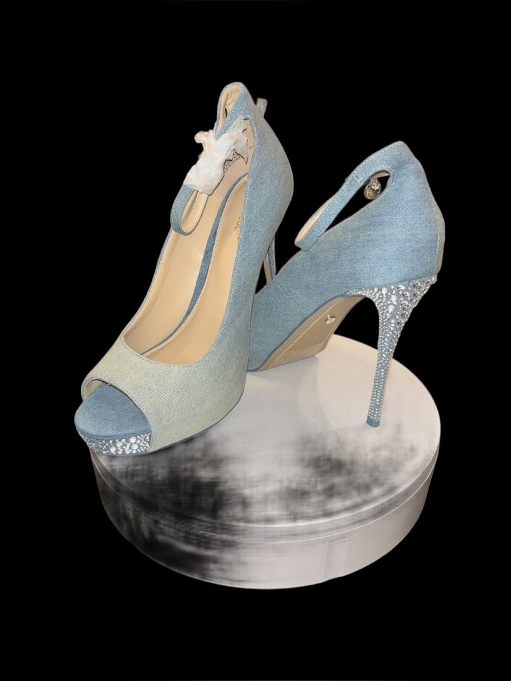 Thalia Sodi Libbie Embellished Ankle-strap Platform Pumps; Size 12 MSRP $89.50